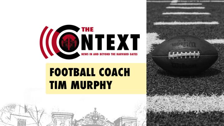 The Context Logo with text: "Football Coach Tim Murphy"