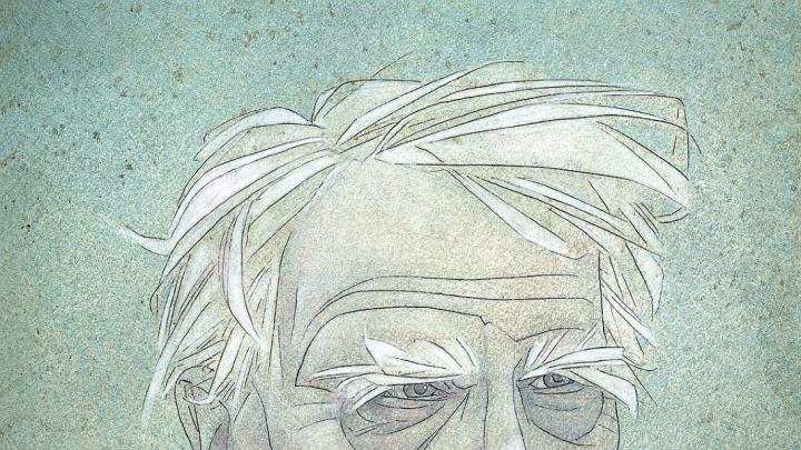 illustration of old man
