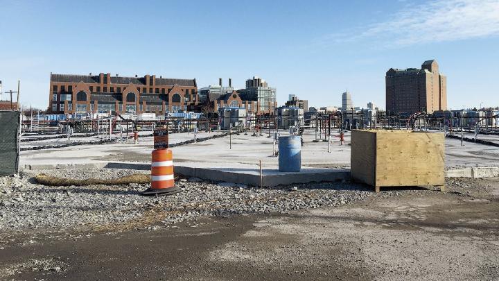 CSX is remediating soil at the site, a multiyear process.