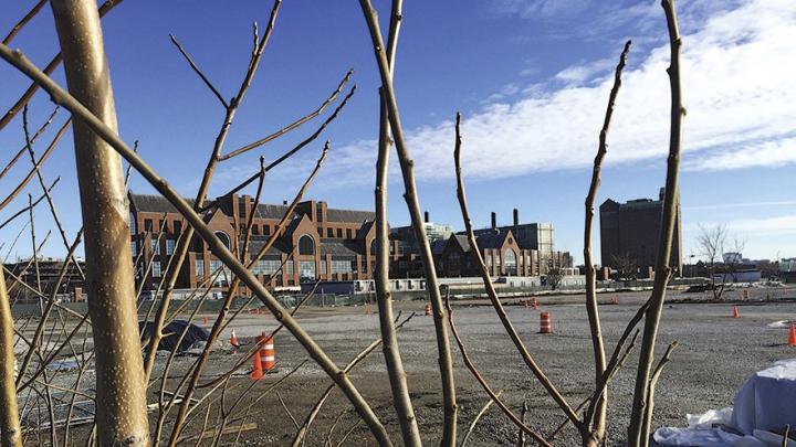 Another view across what will become the enterprise research campus