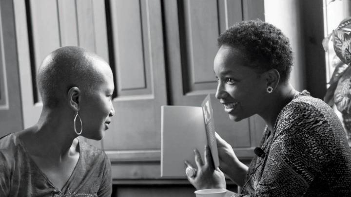 Janice Lowe and Tisa Bryant in Washington, D.C., 2012