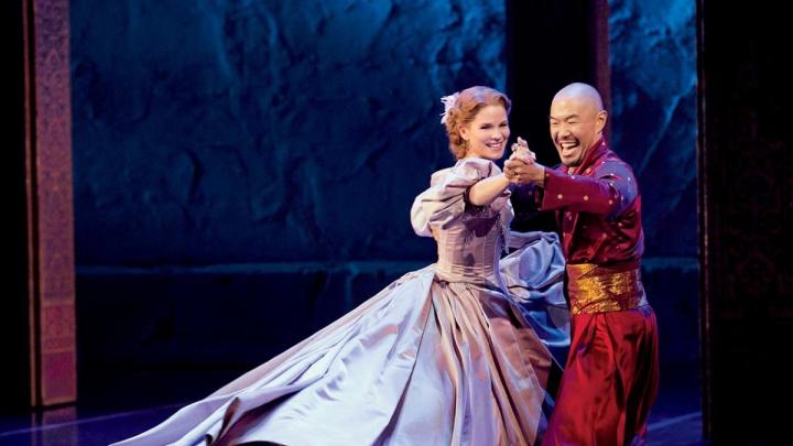 Hoon Lee and Kelli O'Hara in "The King and I"