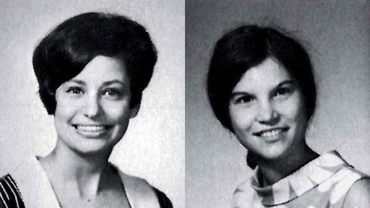 The Harvard Business School student photographs of Roslyn Braeman Payne (left) and Ellen Marram