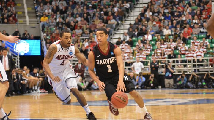 Freshman Siyani Chambers exemplified Harvard’s tenacity by returning to the game barely a minute after chipping his front tooth on a play early in the second half. 