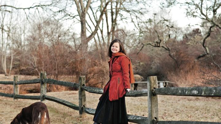 Pulitzer Prize winner Geraldine Brooks at home on Martha’s Vineyard, one setting in her new novel