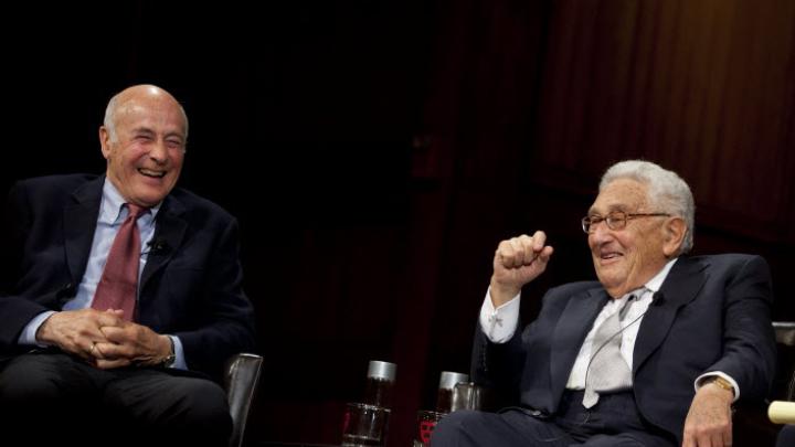 Joseph Nye and Henry Kissinger
