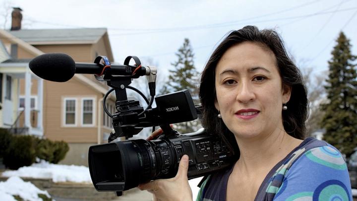 Boston-based filmmaker Julie Mallozzi &rsquo;92 