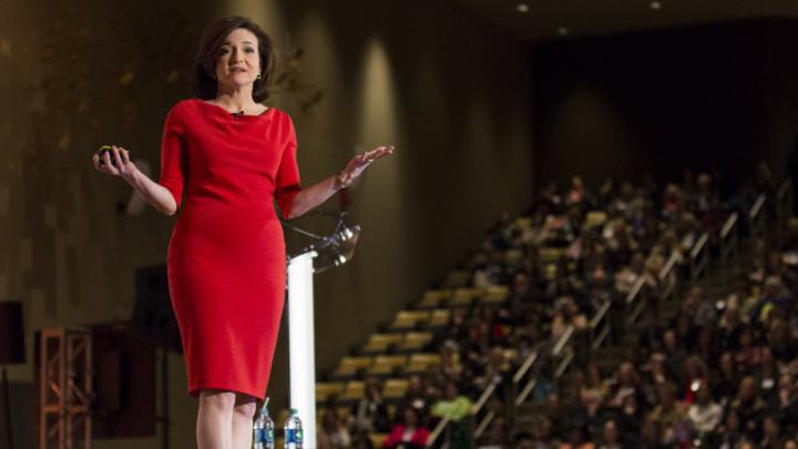 <i>New York Times</i> best-selling author, HBS alumna, and Facebook COO Sheryl Sandberg was the keynote speaker at the recent W50 Summit, a two-day conference celebrating 50 years of women in the Harvard M.B.A. program.