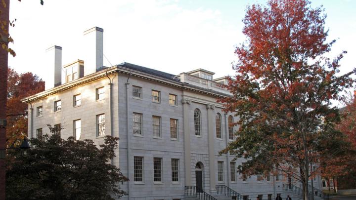 A photograph of University Hall, the administration building for the Faculty of Arts and Sciences