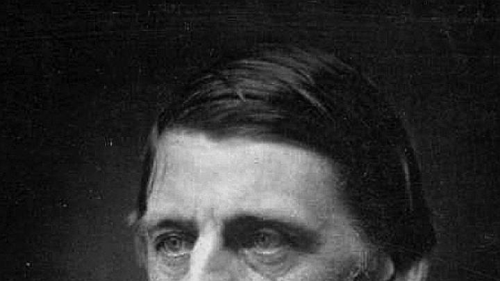 Historic portrait of Ralph Waldo Emerson