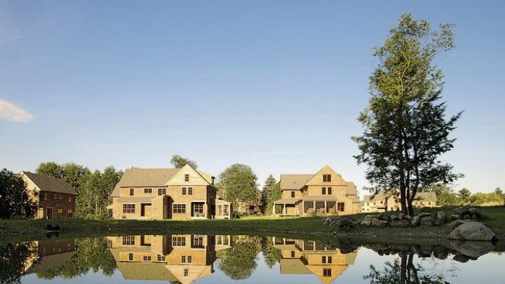 Nubanusit residents swim and fish in, skate on, and play along the shores of their backyard pond.