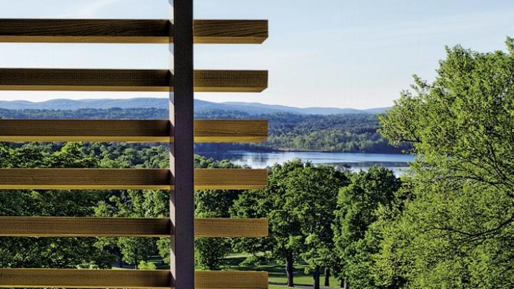 Kripalu guest rooms offer stunning views