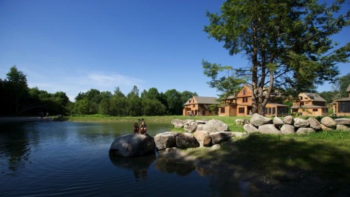 Pond view at Nubanusit