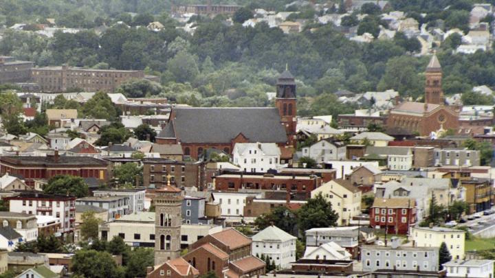 Federal Hill in Providence, Rhode Island, today, with its Roman Catholic churches 