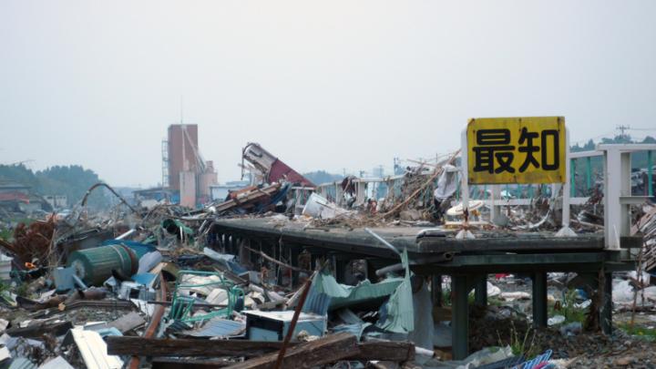 The Kesennuma rail line was completely destroyed.