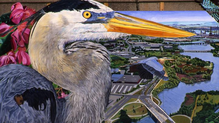 Photograph courtesy of David Fichter Detail for <i>Mystic River Mural</i>