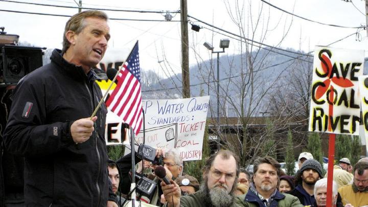 Lawyer Robert F. Kennedy Jr. ’76 adds his voice to those speaking out against the mountaintop-removal of coal in Haney's film <i>The Last Mountain.</i>