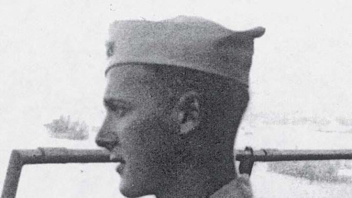 Robert M. Pennoyer, age 19, on duty in 1944