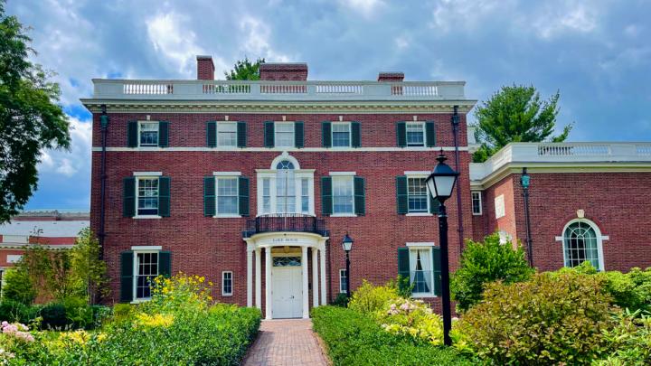 Loeb House, where Harvard's governing boards convene