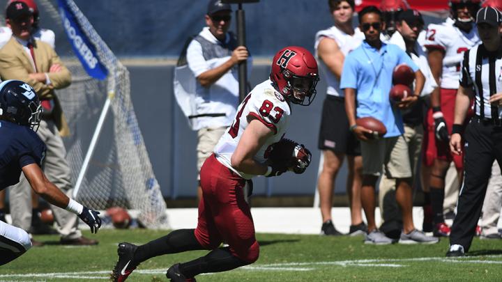 All right, Jack: Harvard senior wideout Jack Cook snared a team-high seven receptions, including an 80-yard touchdown pass-and-run, tied for fourth-longest scoring toss in Crimson history.