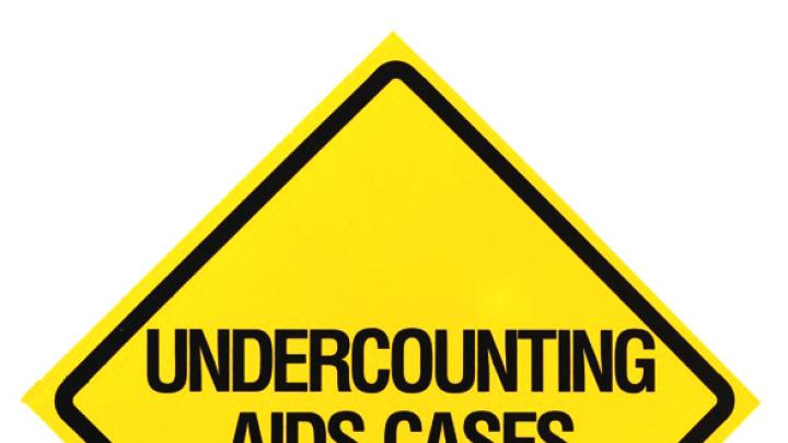 Richard Deagle, <i>Undercounting AIDS Cases Kills,</i> poster, offset lithography, mounted on foam core, undated