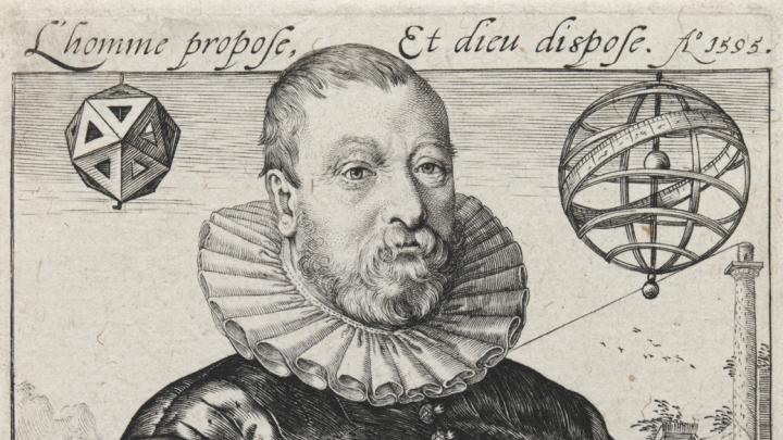 Hendrick Goltzius,<i> Portrait of Nicolaus Petri van Deventer,</i> 1595. Engraving.