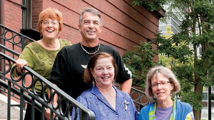 Top from left: Helen Snively, Tom Southwick, Carol Sternhell, and Deborah Johnson