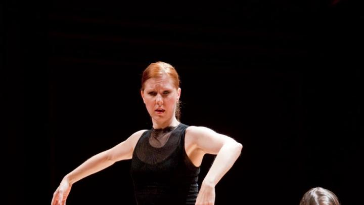 Jill Johnson performs during “The Art of Survival: A Tenth Anniversary Observance of 9/11 in Words, Music, and Dance” at Sanders Theatre.