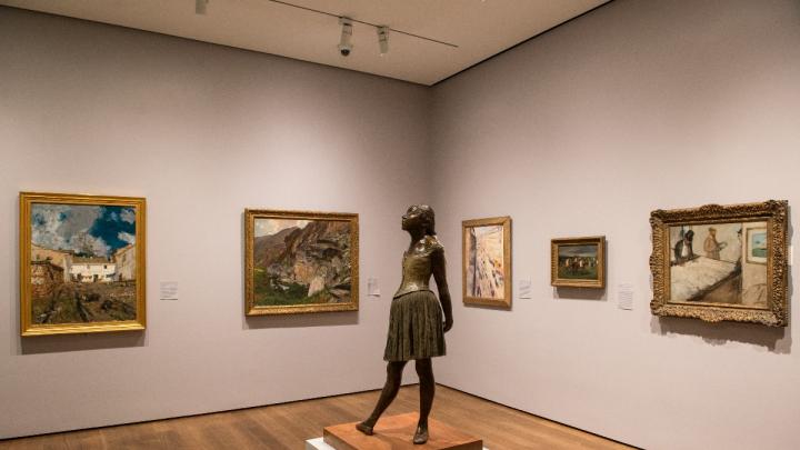 This gallery's collection conveys the breadth of nineteenth-century collectors’ international interests, by grouping together works by Sargent, Munch, and Degas, among others.