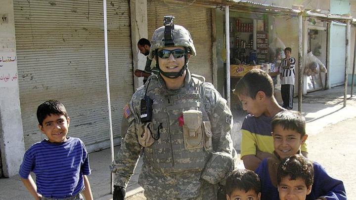 Versed in the Arabic language and culture, Aaron Scheinberg ran civil-affairs projects while deployed in Iraq.