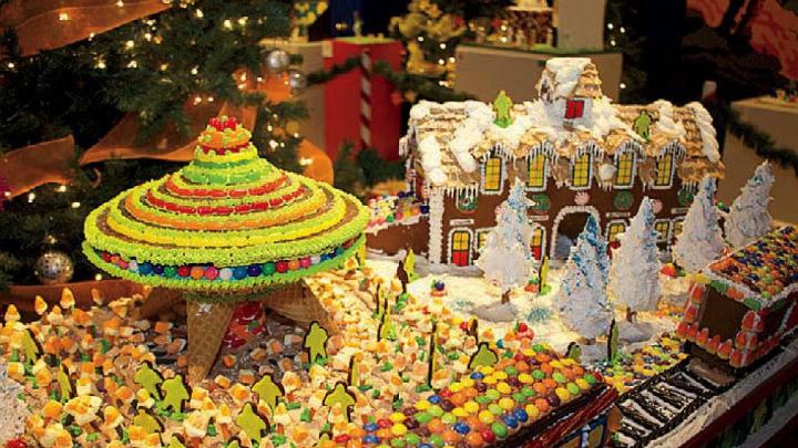 Enchanting gingerbread exhibit at Springfield Museums