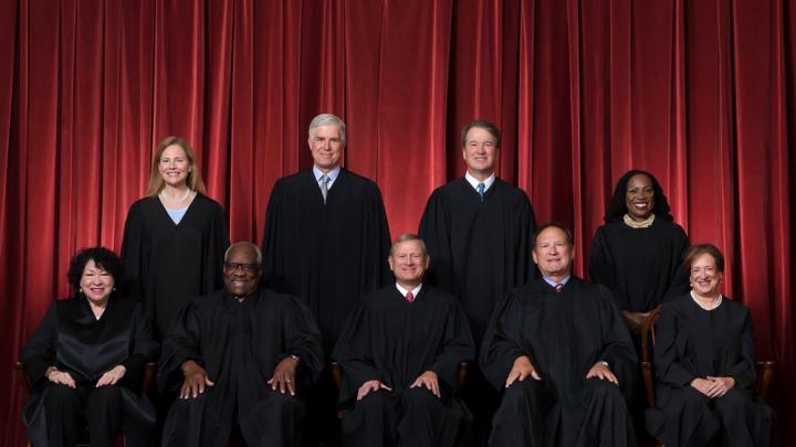 The current Supreme Court justices