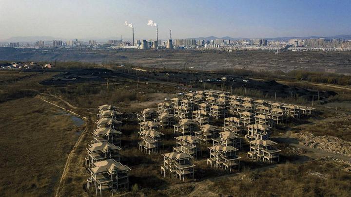 An abandoned development project in China