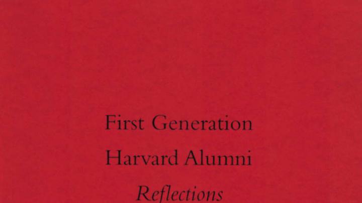 Cover of first-generation alumni report
