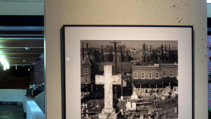 Graveyard, Houses, and Steel Mill, Bethlehem, Pennsylvania, November 1935