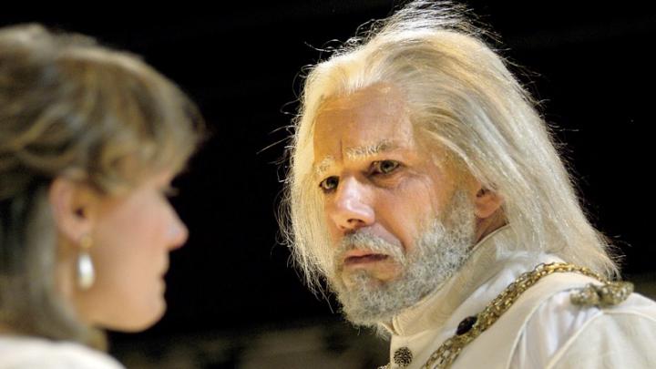 Jonathan Epstein as King Lear in a 2003 Shakespeare &amp; Company production 