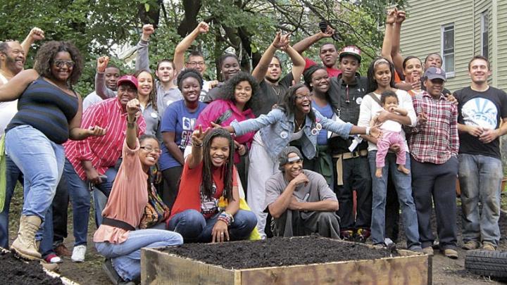 Participants in the Roxbury Environmental Empowerment Project