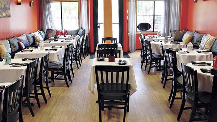 The Somerville restaurant offers a warm, simple setting.