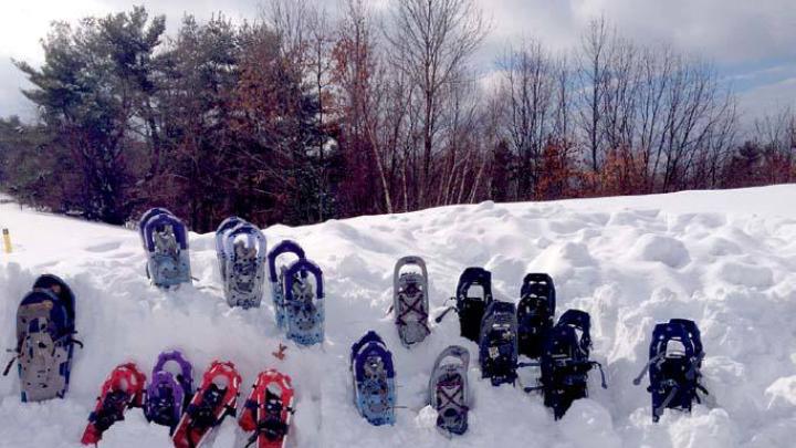 Miles of trails are open for Nordic skiing and snowshoeing.
