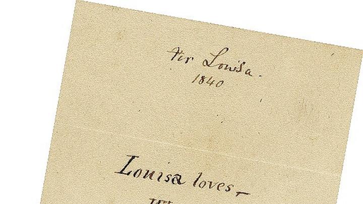 His letters, such as that to Louisa, were perhaps his only  successful writings.