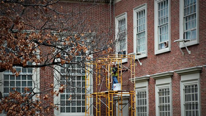 Photograph by Harvard Magazine/VL January 28, 2010