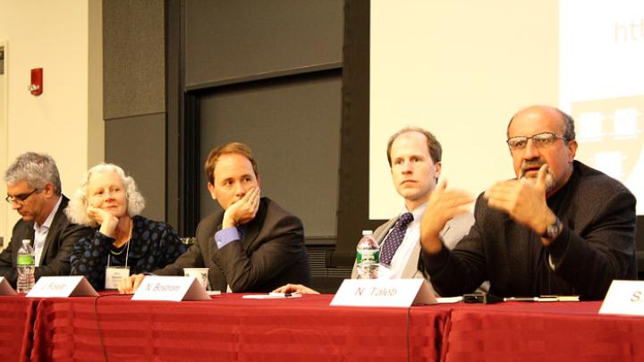Nicholas Christakis, Ann Swidler, James Fowler, Nick Bostrom, and Nassim Taleb
