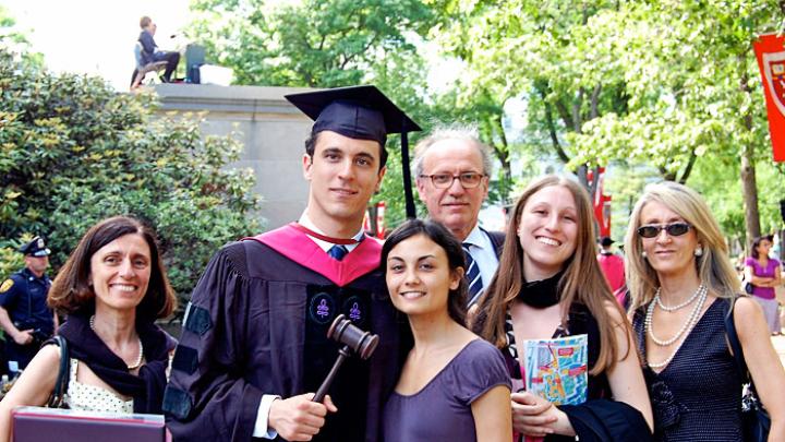 Photograph by Harvard Magazine/JBW May 27, 2010 - Afternoon Exercises