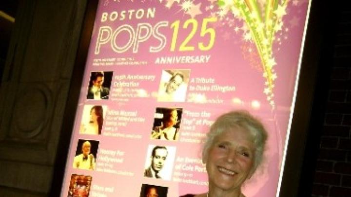 Betty Breck was thrilled to spend an Evening at the Pops with her 50th Reunion classmates. 