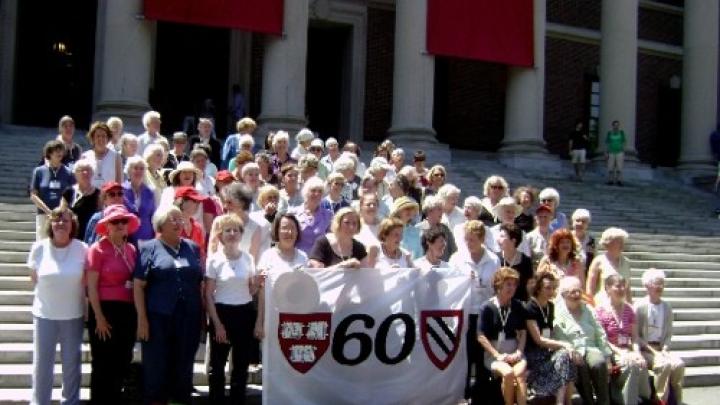 Radcliffe Class of 1960 photo taken at 50th Reunion.
