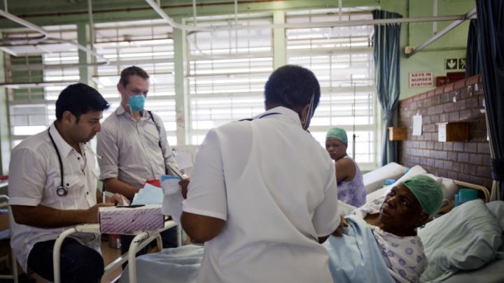 Tuberculosis is so widespread that the hospital formerly neglected to test patients for it (in part because they often either died or went home before test results could be delivered). iTeach improved follow-up; the hospital now tests all patients who cough, and 40 percent of those tests come back positive. 