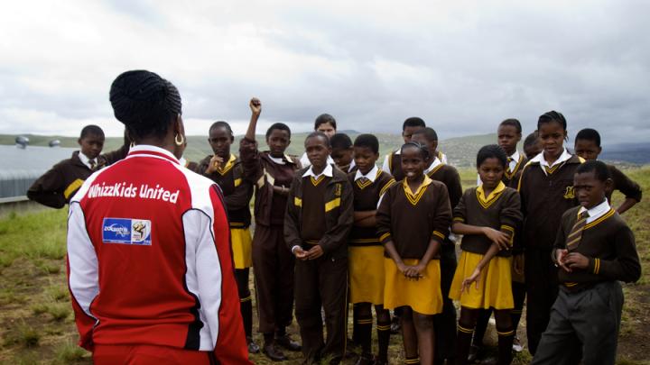 WhizzKids United goes into schools in the Durban and Pietermaritzburg areas to educate youths about HIV and other health topics, as well as leadership and life skills in general.