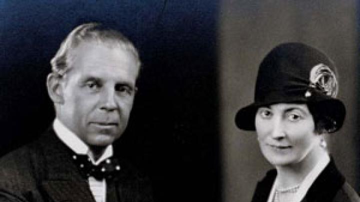 Robert and Mildred Bliss, during his diplomatic posting to Sweden in the 1920s.