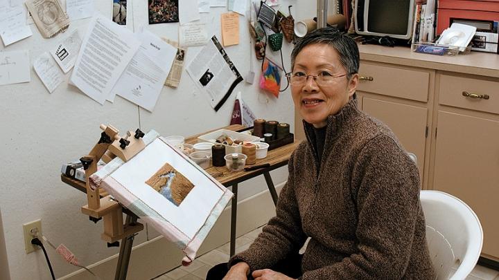 Behar in her studio.