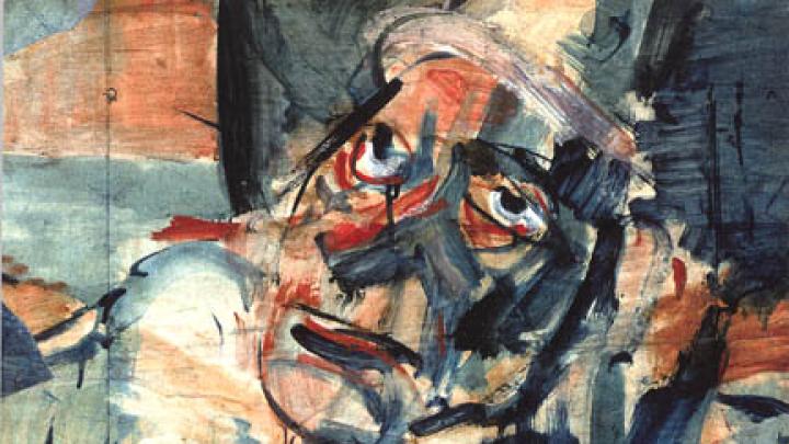 “Head of a Clown” by Georges Rouault